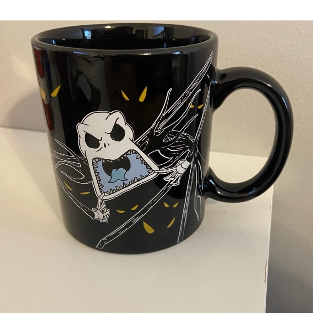 Jack Skellington Black Ceramic Coffee‎ Mug Nightmare Before Christmas 16 oz mug